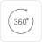 360 degree icon